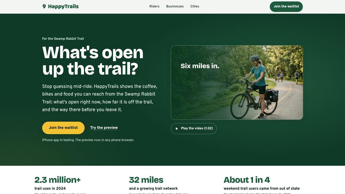 HappyTrails: What's Open Up the Trail, desktop screenshot 1