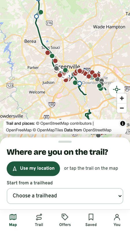 HappyTrails: What's Open Up the Trail, phone screenshot 2