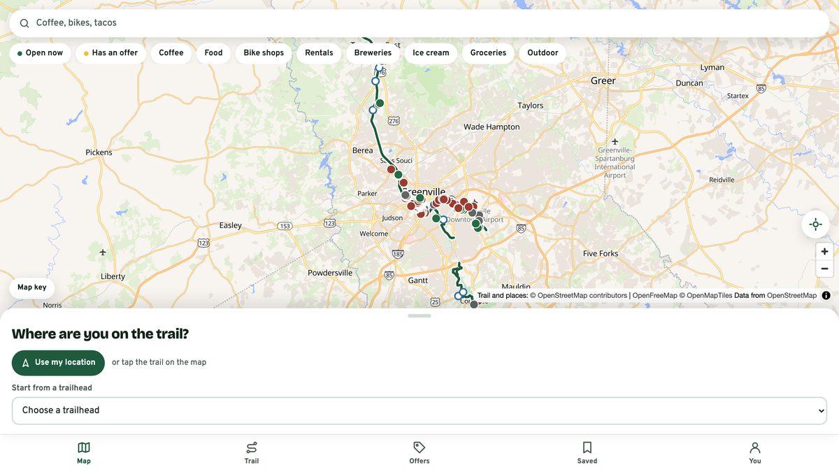 HappyTrails: What's Open Up the Trail, desktop screenshot 2