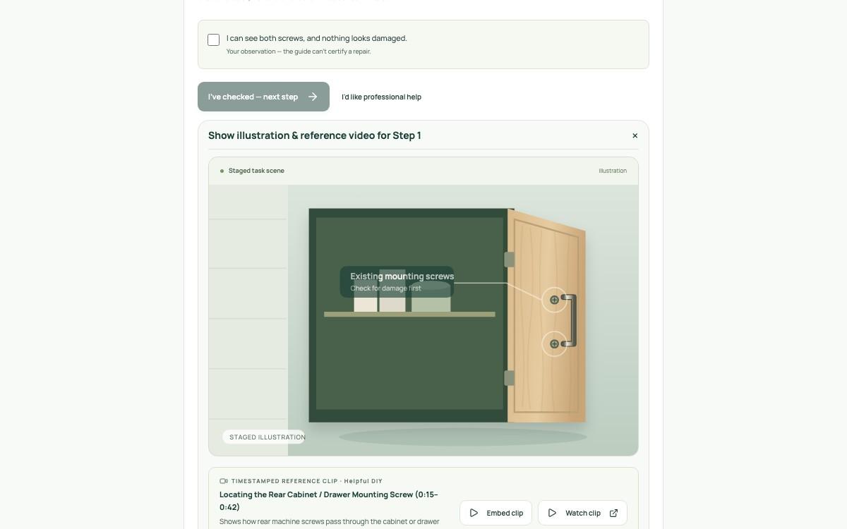 moHelp: Voice-First AI Home Repair Guide, desktop screenshot 4