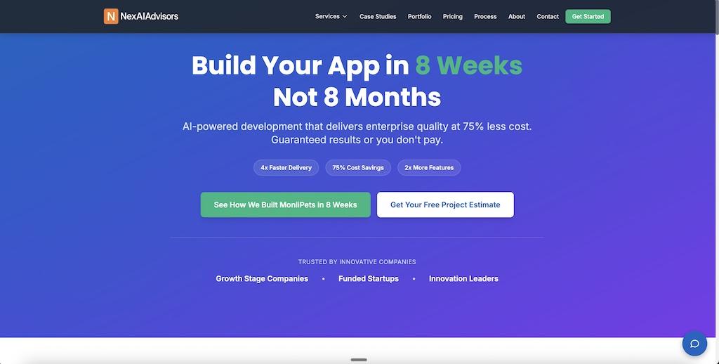AI Consulting Platform screenshot